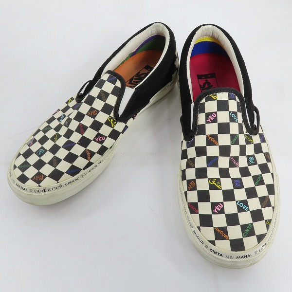 実際に弊社で買取させて頂いたVANS/バンズ CLASSIC SLIP-ON /クラシックスリッポン721454/27.5