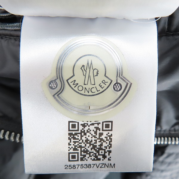 実際に弊社で買取させて頂いた【JPタグ】MONCLER/モンクレール 17AW AUBIN オービン ダウンライダースジャケット C20914031305 1の画像 5枚目