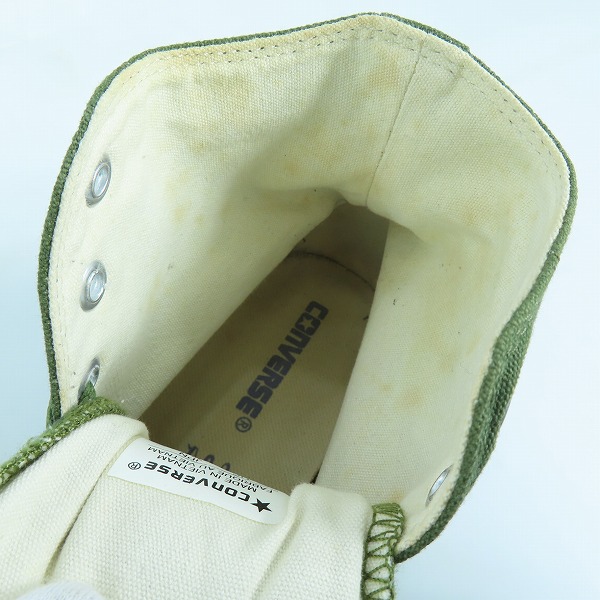 実際に弊社で買取させて頂いたCONVERSE/ コンバース ALL STAR ST DUCKBOOTS HI ダックブーツ 4G 1605 28の画像 4枚目