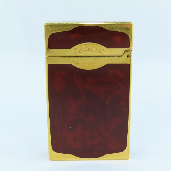 実際に弊社で買取させて頂いたS.T.Dupont/エステーデュポン LIGNE2/ライン2 ガスライター 漆 マデューロ 16881の画像 1枚目