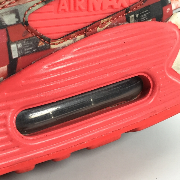 実際に弊社で買取させて頂いた(1)NIKE×atmos/ナイキ×アトモス AIR MAX 90 PRNT WE LOVE NIKE/エアマックス90 プリント AQ0926-001/28の画像 9枚目
