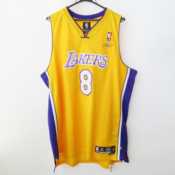 実際に弊社で買取させて頂いたReebok/リーボック NBA レイカーズ コービーブライアント レプリカユニフォーム ゲームシャツ XL
