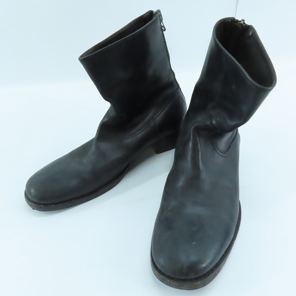 実際に弊社で買取させて頂いたBUTTERO/ブッテロ バックジップ レザーブーツ B1109/43