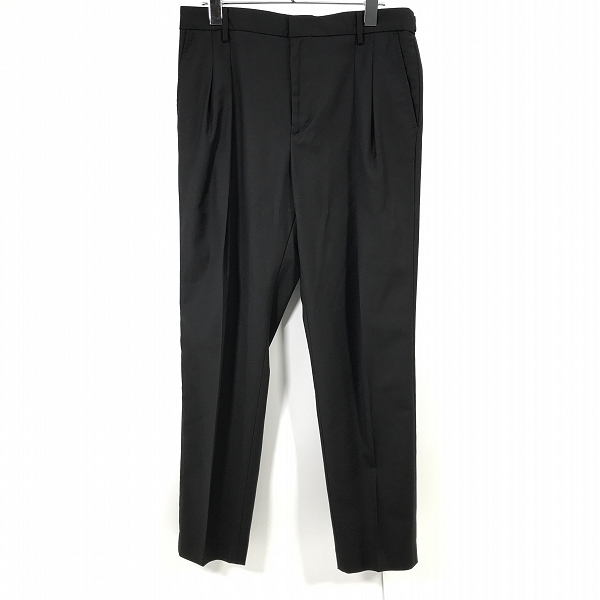 実際に弊社で買取させて頂いた【未使用】GALAABEND/ガラアーベント T/Rギャバストレッチ 2タックパンツ - 2 Tuck Pants M