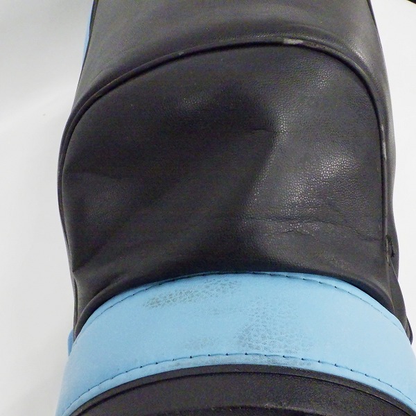 実際に弊社で買取させて頂いた【フード無し】Titleist/タイトリスト CB-151 5分割キャディバッグ ブラックｘライトブルーの画像 8枚目