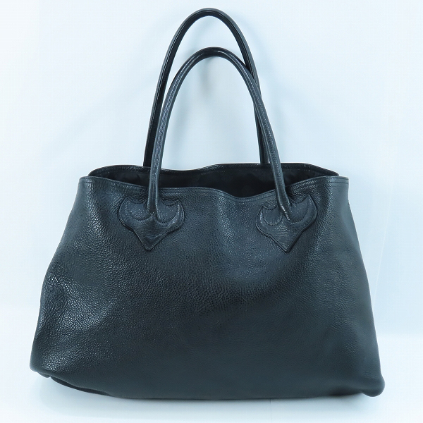 実際に弊社で買取させて頂いたCHROME HEARTS/クロムハーツ TOTE W SNP BS FLUER/BSフレアレザーパッチトートバッグの画像 1枚目