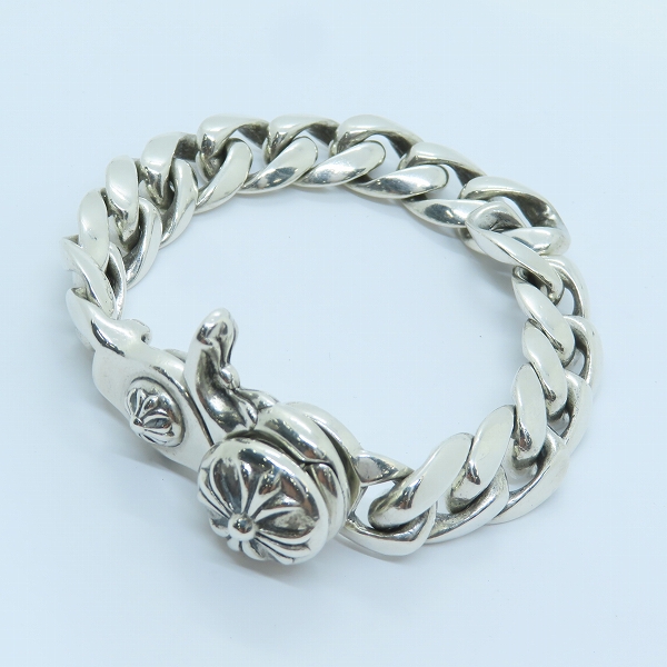 実際に弊社で買取させて頂いたCHROME HEARTS/クロムハーツ  クラシックリンククリップ ブレスレット