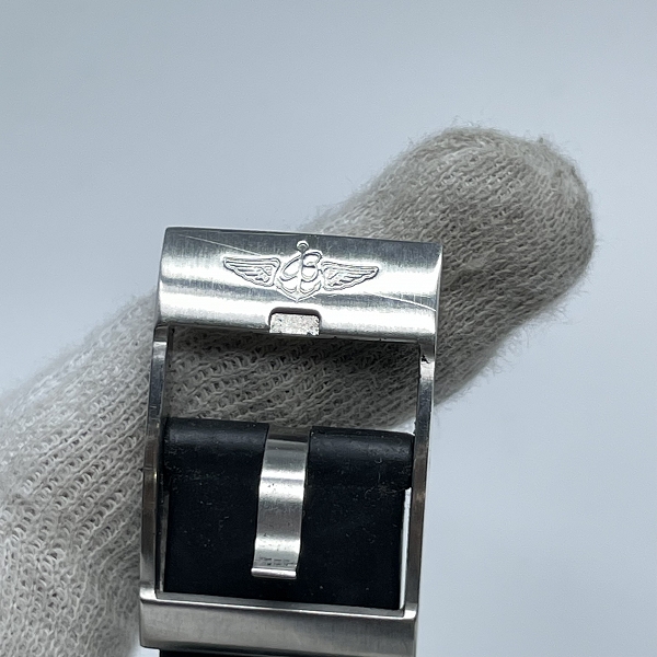 実際に弊社で買取させて頂いたBREITLING/ブライトリング スーパーオーシャン イエロー 自動巻き 腕時計 A17345の画像 5枚目