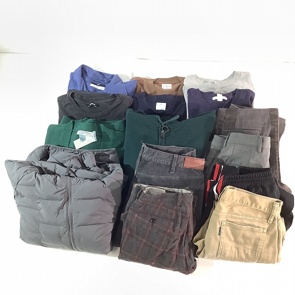 実際に弊社で買取させて頂いた【おまとめ/未使用含む】ナノユニバース/ディーゼル/シップス 等 長袖シャツ/半袖Tシャツ/カーディガン 他