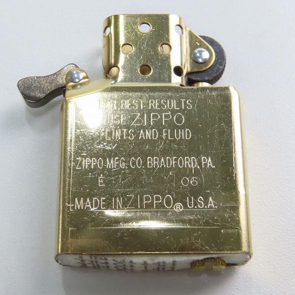 実際に弊社で買取させて頂いたZIPPO/ジッポー 純金箔張り 本箔仕上 吉祥 引き札/恵比寿/エビス/2006年製の画像 6枚目