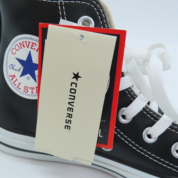 実際に弊社で買取させて頂いた【未使用】CONVERSE/コンバース LEA ALL STAR HI/オールスター ハイ 1B908/24の画像 7枚目