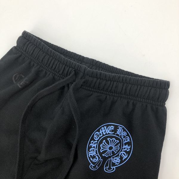 実際に弊社で買取させて頂いた【JPタグ】CHROME HEARTS/クロムハーツ サイドロゴ/ホースシュー プリント  スウェットパンツ/Mの画像 2枚目