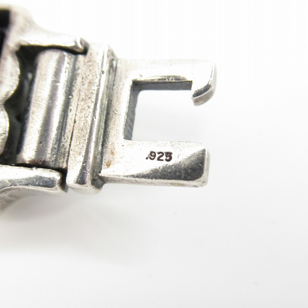 実際に弊社で買取させて頂いたROYAL ORDER/ロイヤルオーダー クラウン レザーベルト ブレスレットの画像 8枚目