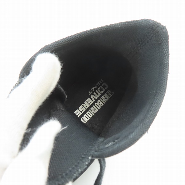 実際に弊社で買取させて頂いたNEIGHBORHOOD×CONVERSE/ネイバーフッド×コンバース ALL STAR 100 HI/NH/ハイカットスニーカー 1CL574/26.5の画像 4枚目