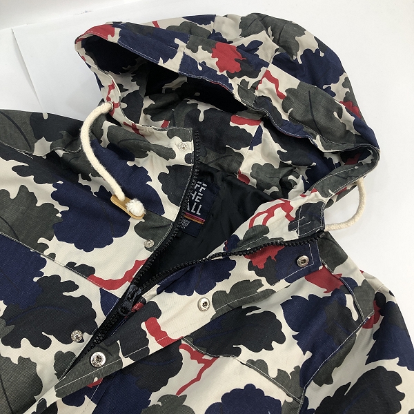 実際に弊社で買取させて頂いたVANS/バンズ OFF THE WALL ミリタリージャケット カモフラ Mの画像 3枚目