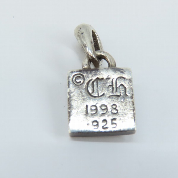 実際に弊社で買取させて頂いたCHROME HEARTS/クロムハーツ フレームドCHプラスチャーム/ペンダントトップの画像 2枚目