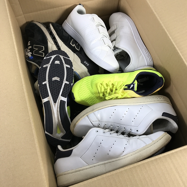 実際に弊社で買取させて頂いた【おまとめ/未使用含む】アディダス/プーマ/ニューバランス 等 スニーカー/スパイク 他