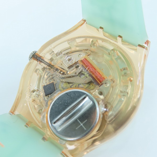 実際に弊社で買取させて頂いたKIDROBOT/キッドロボット Swatch/スウォッチ MCPHERSON フィギュア付き クオーツ腕時計【動作未確認】の画像 4枚目