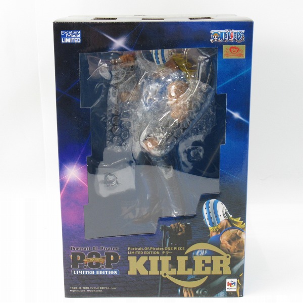 実際に弊社で買取させて頂いた【未開封】メガハウス エクセレントモデル P.O.P ワンピース LIMITED EDITION キラー フィギュアの画像 1枚目