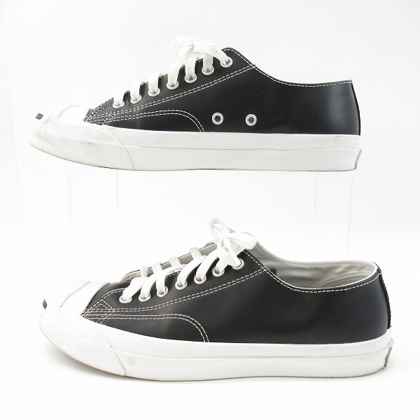 実際に弊社で買取させて頂いたCONVERSE/コンバース LEA JACK PURCELL レザー ジャックパーセル 1B985/26.5の画像 3枚目