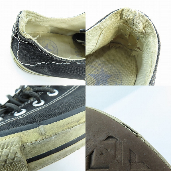 実際に弊社で買取させて頂いたCONVERSE/コンバース 97-98 USA製 ALLSTAR/オールスター ローカットスニーカー /25.5の画像 6枚目