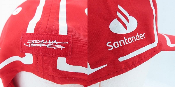 実際に弊社で買取させて頂いたPUMA/プーマ FERRARI/フェラーリ Santander F1 レーシングキャップ レッドの画像 4枚目