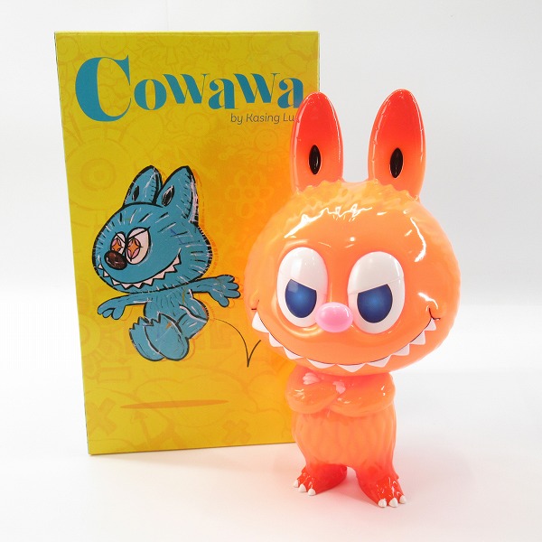実際に弊社で買取させて頂いたCOWAWA by kasing lung x how2work hk labubu/ラブブ ソフビ オレンジ