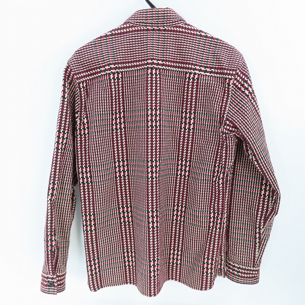 実際に弊社で買取させて頂いたRJB FLAT HEAD/フラットヘッド グレンチェック ネルシャツ/40の画像 1枚目