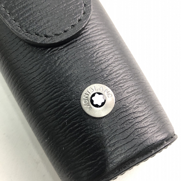 実際に弊社で買取させて頂いたMONT BLANC/モンブラン レザー ペンケース ウェストサイド 1本用 114700の画像 5枚目