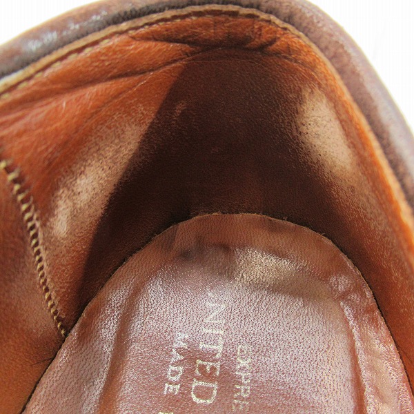 実際に弊社で買取させて頂いたALDEN×UNITED ARROWS/オールデン × ユナイテッドアローズ 53665 スウェードレザーシューズ 9の画像 6枚目