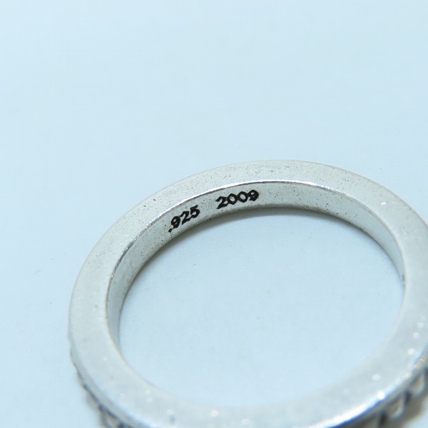 実際に弊社で買取させて頂いたCHROME HEARTS/クロムハーツ TFP Juvi punk/トゥルーファッキンパンク ジュビパンク リング/20号の画像 7枚目