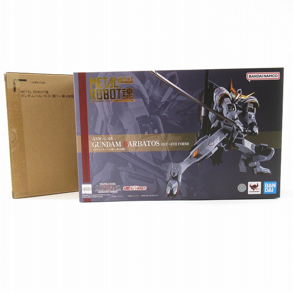 実際に弊社で買取させて頂いた【未開封】BANDAI/バンダイスピリッツ METAL ROBOT魂 機ガンダムバルバトス 第1〜第4形態/鉄血のオルフェンズ/プレバン
