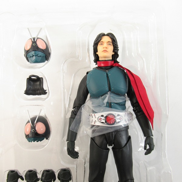 実際に弊社で買取させて頂いたBANDAI SPIRITS/バンダイスピリッツ S.H.Figuarts 仮面ライダー/本郷 猛 （シン・仮面ライダー）/フィギュアの画像 2枚目