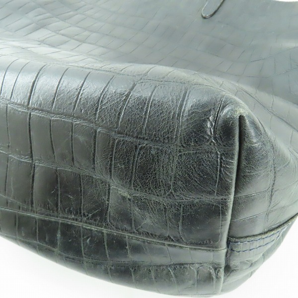 実際に弊社で買取させて頂いたFelisi/フェリージ クロコ型押し トートバッグ 15-20の画像 6枚目