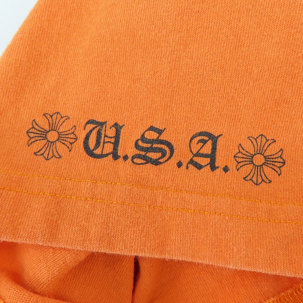 実際に弊社で買取させて頂いた【JPタグ】CHROME HEARTS/クロムハーツ 21AW VINE DGR T-SHIRTS プリントTシャツ 2212 304 0462/XLの画像 8枚目