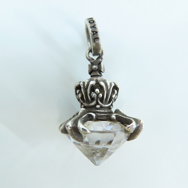 実際に弊社で買取させて頂いたROYAL ORDER/ロイヤルオーダー CITADEL CRYSTAL PENDANT/シタデル クリスタル  ペンダントトップ シルバーの画像 1枚目