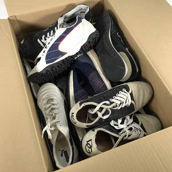 実際に弊社で買取させて頂いた【おまとめ】プーマ/ドルチェアンドガッパーナ/ニューバランス 等 スニーカー/スパイク 他