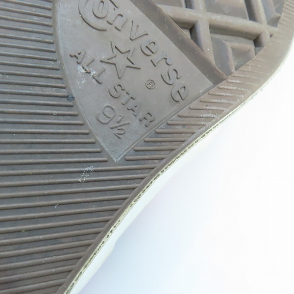 実際に弊社で買取させて頂いたCONVERSE/コンバース JACK STAR RETRO /ジャックスター レトロ レッド/ブラック/9.5の画像 5枚目