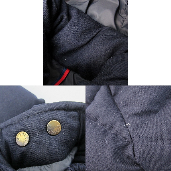 実際に弊社で買取させて頂いたMONCLER/モンクレール MONTGENEVRE/モンジュネーブル ダウンジャケット C20914033805 54272/0の画像 9枚目