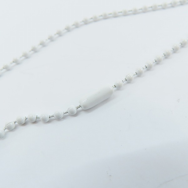 実際に弊社で買取させて頂いたCHROME HEARTS/クロムハーツ スモールCHクロス シリコン ホワイトの画像 5枚目