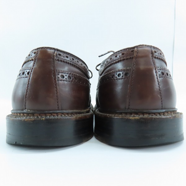 実際に弊社で買取させて頂いたalden/オールデン ウイングチップ レザーシューズ/9.5の画像 1枚目