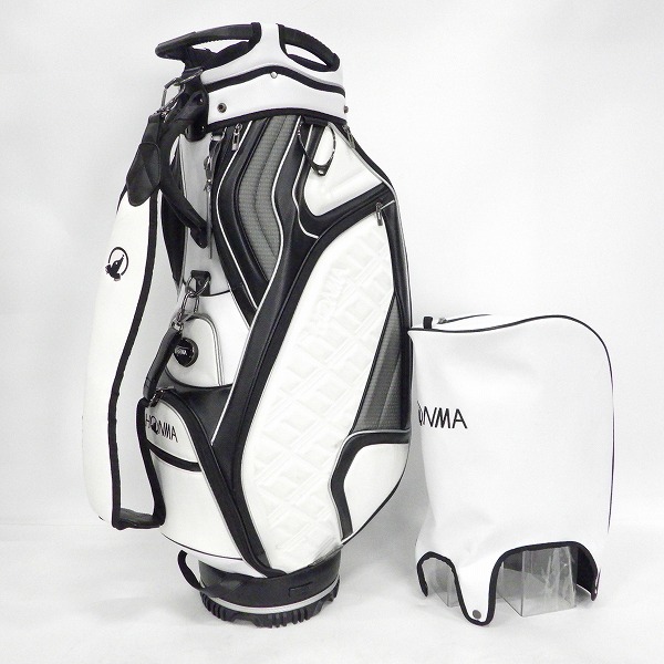 実際に弊社で買取させて頂いたHONMA/ホンマ ゴルフ 4分割キャディバッグ ホワイトｘブラックｘグレー