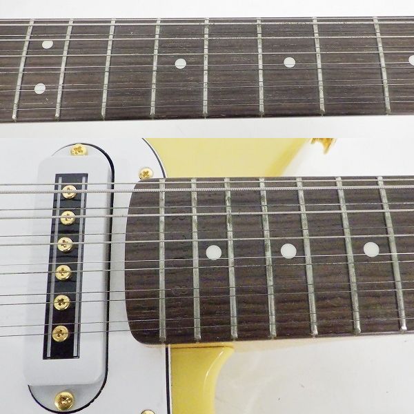 実際に弊社で買取させて頂いた★【難有り】YAMAHA/ヤマハ SG-12AS/VY ビザール 12弦エレキギター1996年製 ハードケース付の画像 4枚目