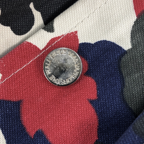 実際に弊社で買取させて頂いたVANS/バンズ OFF THE WALL ミリタリージャケット カモフラ Mの画像 7枚目