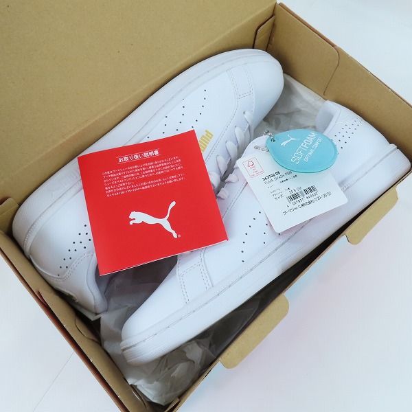 実際に弊社で買取させて頂いた(1)【未使用】PUMA/プーマ Smash Perf/スマッシュパーフ  スニーカー /シューズ 363722-05/26.5の画像 7枚目