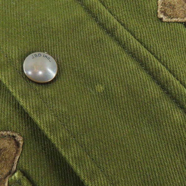 実際に弊社で買取させて頂いたJOURNAL STANDARD/ジャーナルスタンダード 豚革 切替 ブルゾン Lの画像 8枚目