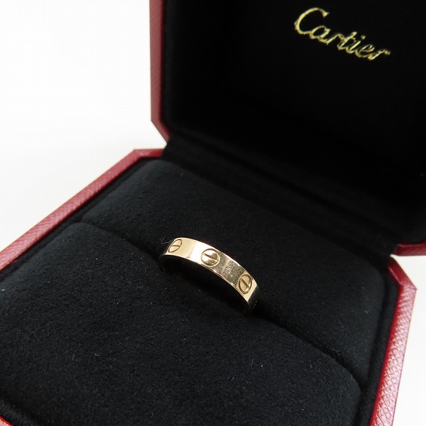 実際に弊社で買取させて頂いたCartier/カルティエ ラブリング Au750 #49 ピンクゴールド 9号