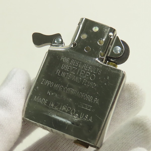 実際に弊社で買取させて頂いたZIPPO/ジッポー MAC TOOLS A DIVISION OF STANLEY ロゴ 2001年製の画像 5枚目