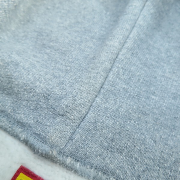 実際に弊社で買取させて頂いたHUMAN MADE×KAWS/ヒューマンメイド×カウズ PIZZA HOODIE スウェット パーカー/XLの画像 5枚目