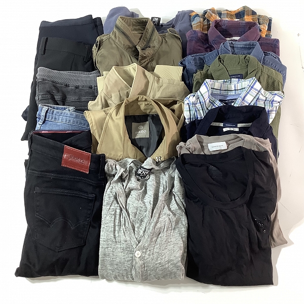 実際に弊社で買取させて頂いた【おまとめ】ビームス/アダムエロペ/ジャーナルスタンダードレリューム等 長袖シャツ/カットソー/カーディガン 他